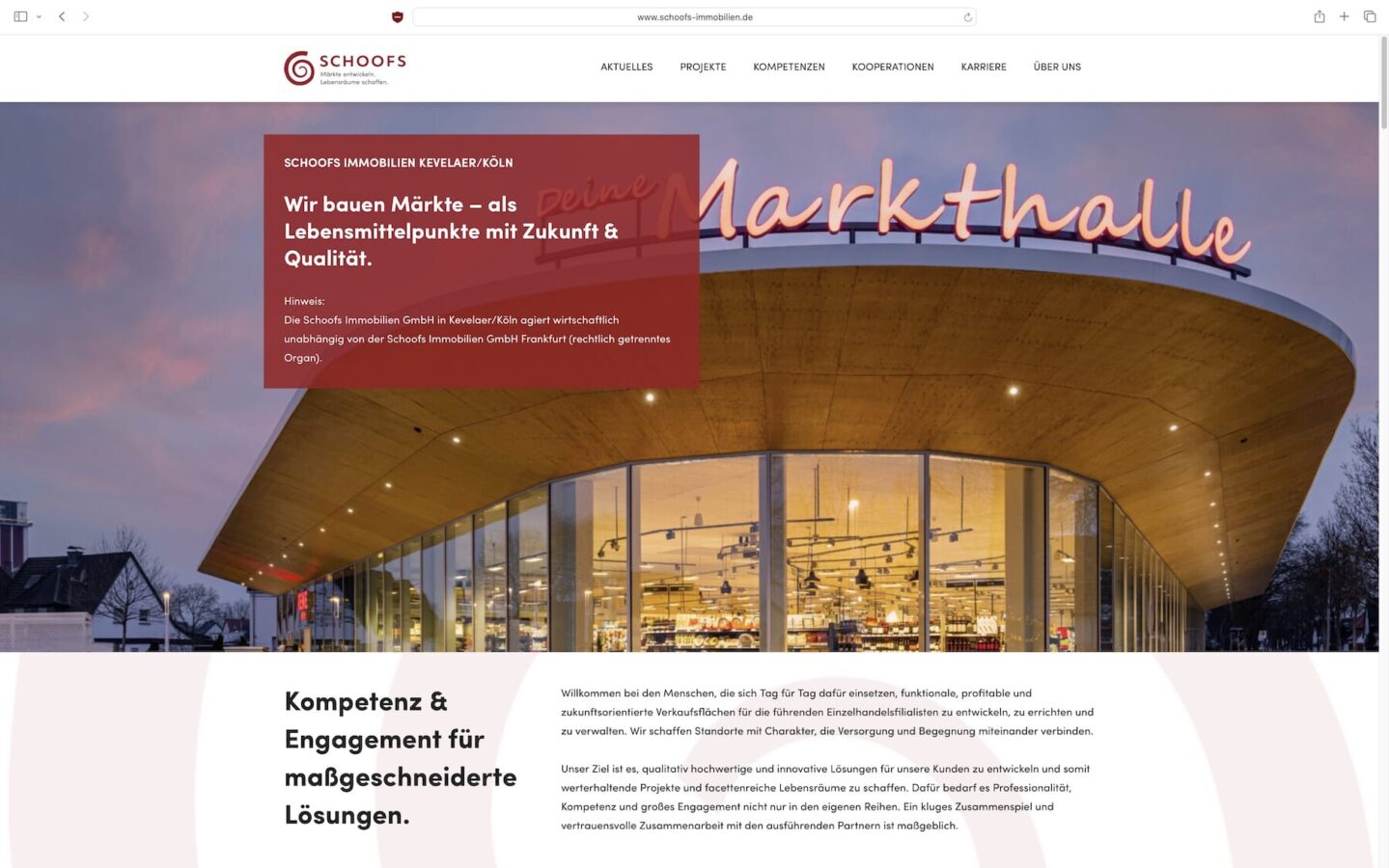 Relaunch schoofs-immobilien.de